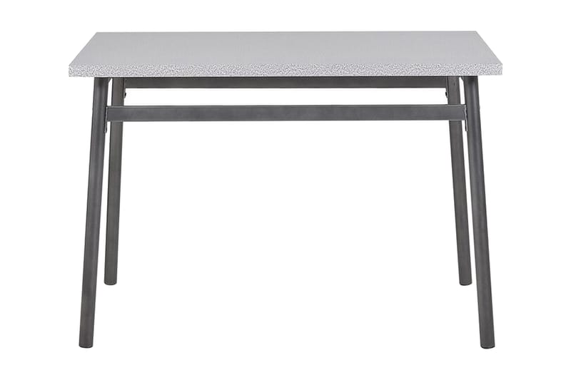 Velden Spisegruppe 110 cm Inkl. 4 Stoler - Grå / Svart - Møbler - Bord - Spisegrupper