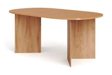 Vera spisegruppe rektangulær 180 cm eik med 6 Filip spisestoler - Eik - Møbler - Bord - Spisegrupper