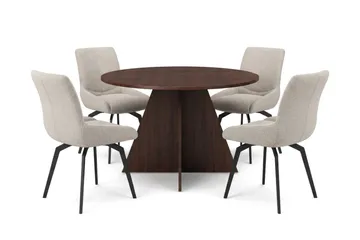 110 cm - Mørk brun