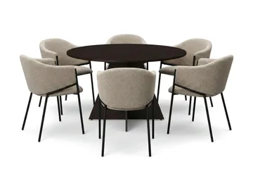 130 cm - Mørk brun