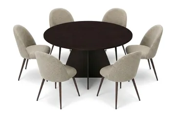 130 cm - Mørk brun
