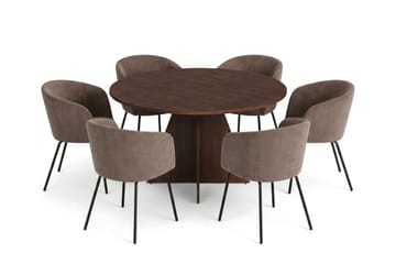 130 cm - Mørk brun