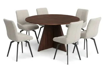 130 cm - Mørk brun