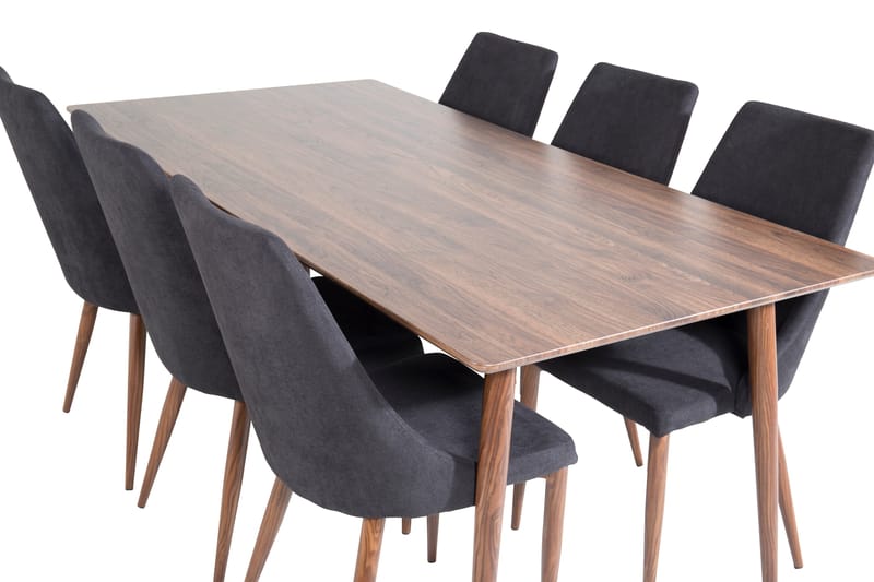 Ypas Spisebord 180 cm med 6 Campomar Spisestoler - Møbler - Bord - Spisegrupper
