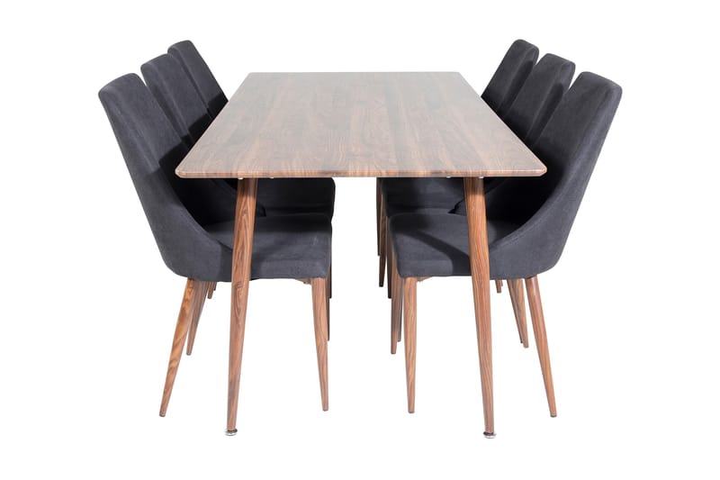 Ypas Spisebord 180 cm med 6 Campomar Spisestoler - Møbler - Bord - Spisegrupper