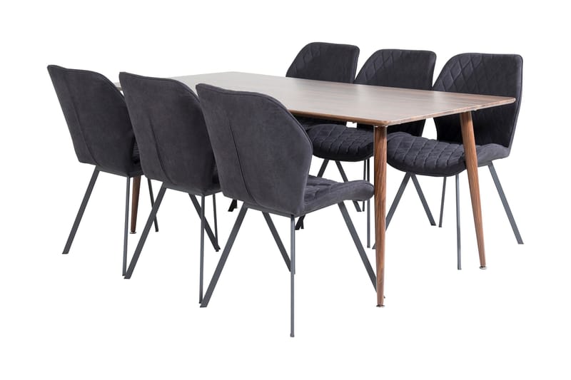 Ypas Spisebord 180 cm med 6 Sumoas Spisestoler, undefined