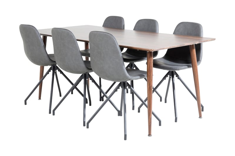 Ypas Spisebord 180 cm Med 6 Ypas Spisestoler, undefined