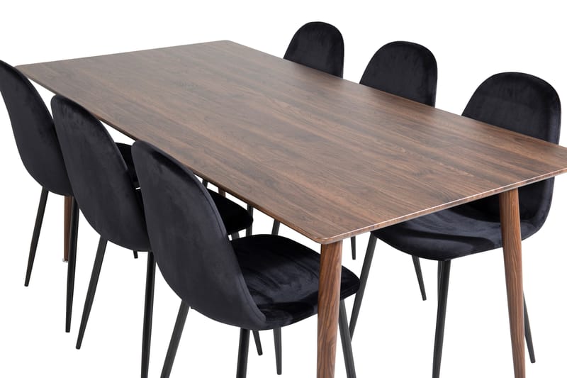 Ypas Spisebord 180 cm Med 6 Pontus kjøkkenstoler - Spisegrupper