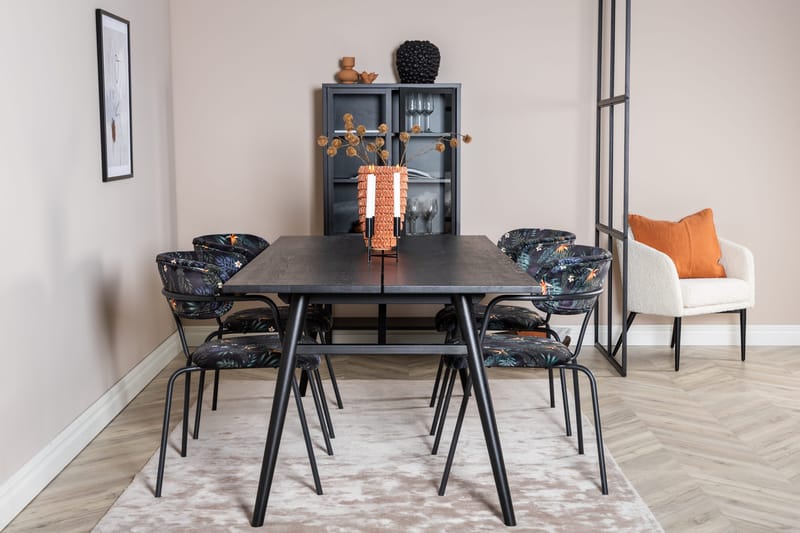 Zenazmi Spisegruppe 195 cm + 4 Arcarazo Spisestoler, undefined