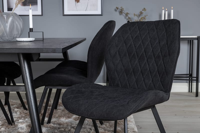 Zenazmi Spisegruppe 195 cm + 6 Sumoas Spisestoler - Møbler - Bord - Spisegrupper