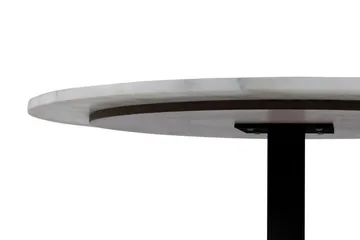 Stabby Spisebord 110x110 cm Rundt - Hvit - Møbler - Bord - Spisebord & kjøkkenbord