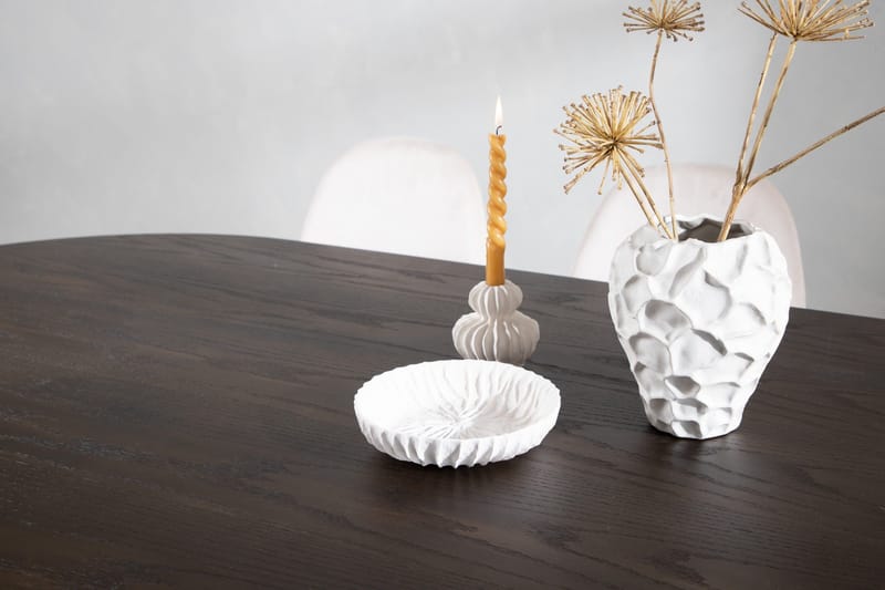 Stone Matgruppe 220 cm Oval med 6 Polar stoler - Beige - Møbler - Bord - Spisegrupper