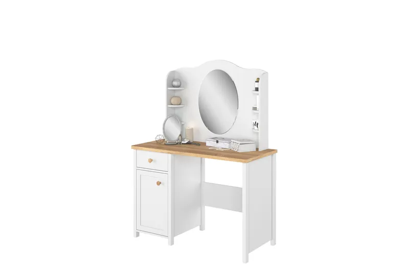 Storys Sminkebord 110x52 cm, Hvit