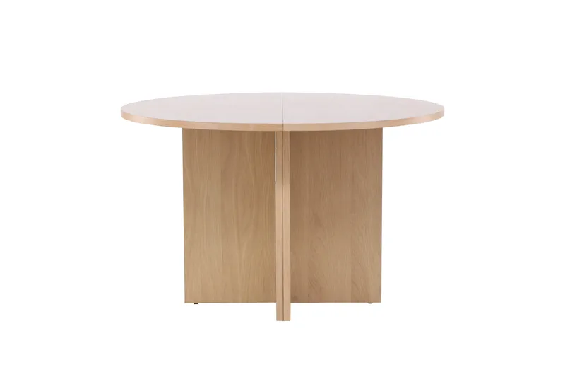 Strada Rektangulært Spisebord 120 cm med Tre- og Eikeutseende - Whitewash - Møbler - Bord - Spisebord & kjøkkenbord