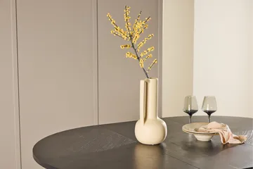 Strada Rektangulært Spisebord 120 cm med Tre- og Valnøttutseende - Svart - Møbler - Bord - Spisebord & kjøkkenbord