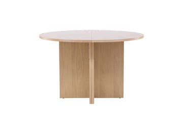 Strada Spisebord 120 cm Rektangulært - Hvitlasert - Møbler - Bord - Spisebord & kjøkkenbord