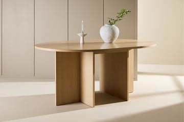 Strada Spisebord 120 cm Rektangulært - Hvitlasert - Møbler - Bord - Spisebord & kjøkkenbord
