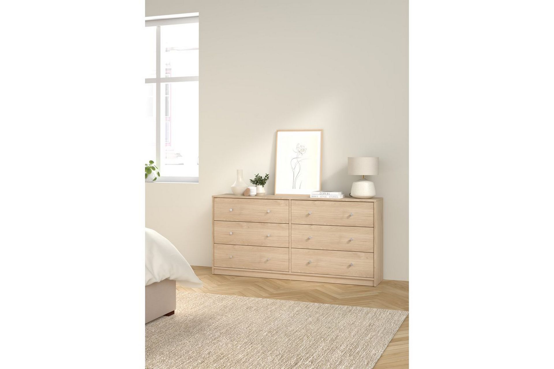 Sundra Sminkebord 143 cm - Brun - Møbler - Bord - Sminkebord & toalettbord
