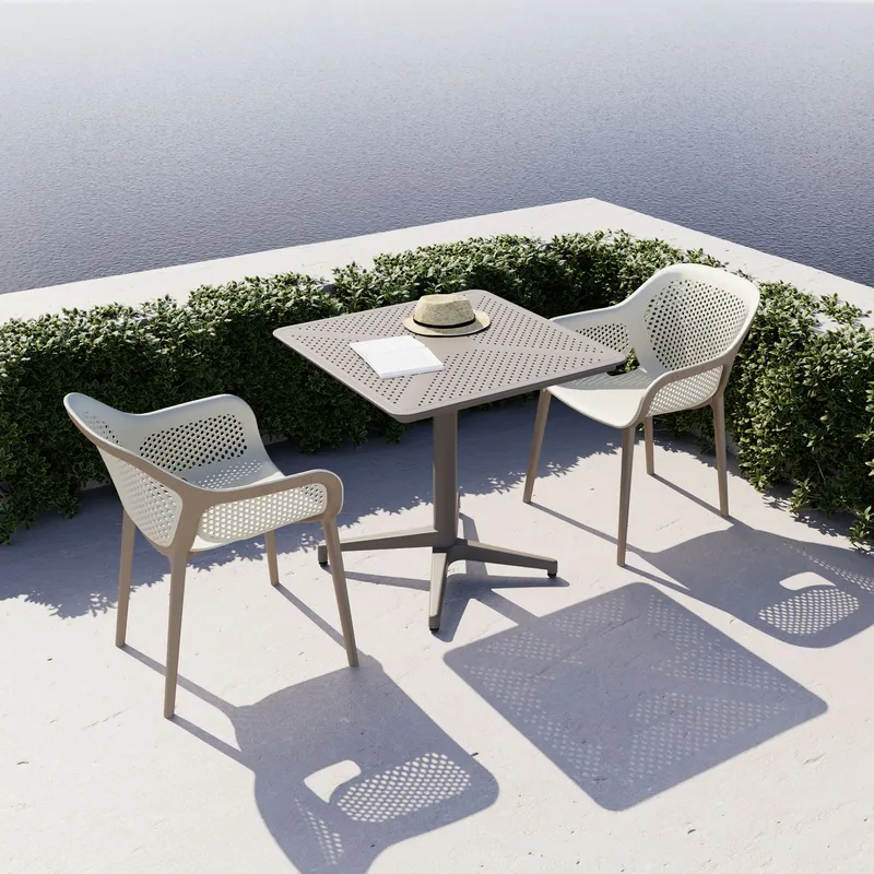 Sunera Klappbord 70 cm - Mink - Møbler - Bord - Sammenleggbart bord