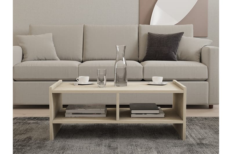 Taharoa Sofabord 90 cm - Beige - Møbler - Bord - Sofabord