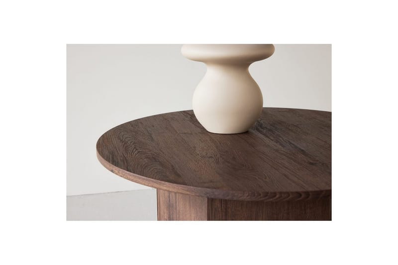 Tekla Sofabord 80 Cm - Mocca - Møbler - Bord - Sofabord