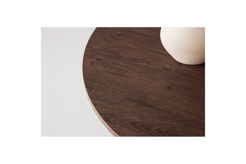 Tekla Sofabord 80 Cm - Mocca - Møbler - Bord - Sofabord