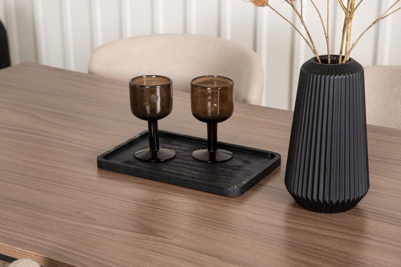 Tempe Matgruppe 140 cm Rektangulær med 4 Modesto stoler - Beige - Møbler - Bord - Spisegrupper