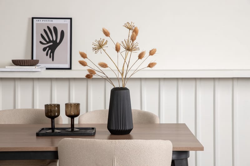 Tempe Matgruppe 140 cm Rektangulær med 4 Modesto stoler - Beige - Møbler - Bord - Spisegrupper