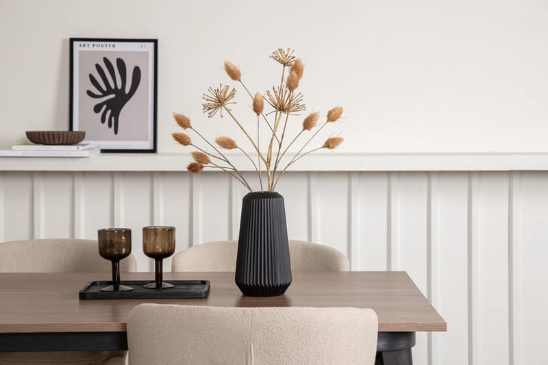 Tempe Matgruppe 140 cm Rektangulær med 4 Modesto stoler - Beige - Møbler - Bord - Spisegrupper