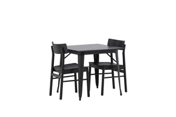 Tempe Spisebord 80 cm med 2 Montros Spisestoler - Møbler - Bord - Spisegrupper