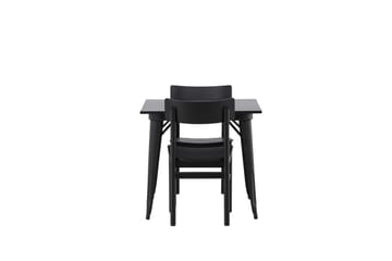 Tempe Spisebord 80 cm med 2 Montros Spisestoler - Møbler - Bord - Spisegrupper