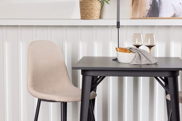 Tempe spisebord 80 cm med 2 Polar spisestoler - Møbler - Bord - Spisegrupper