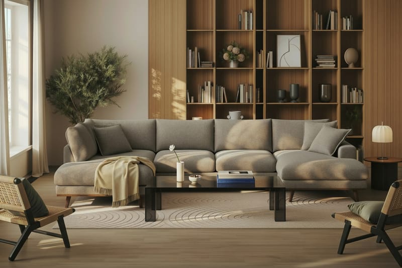 Tetsuya Rektangulært Salongbord 140x60x30 cm i Glass - Svart - Møbler - Bord - Sofabord