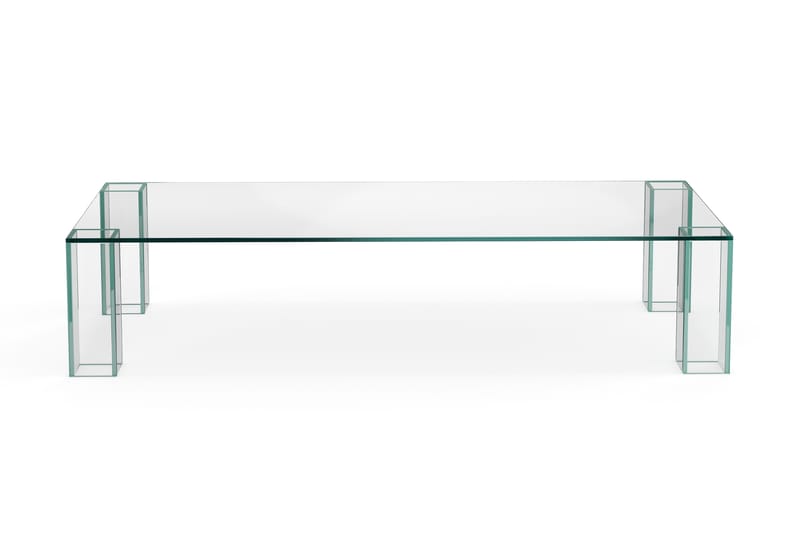 Tetsuya Sofabord 140 cm - Transparent - Møbler - Bord - Sofabord