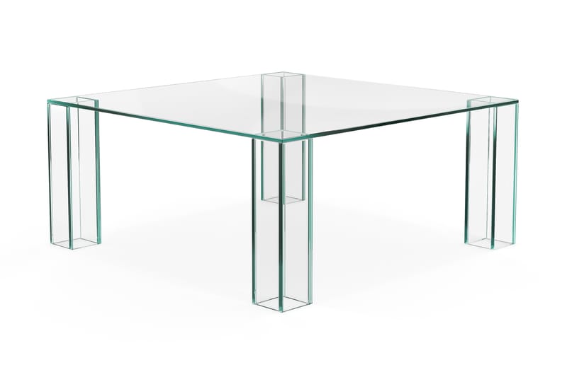 Tetsuya Sofabord 90 cm - Transparent - Møbler - Bord - Sofabord