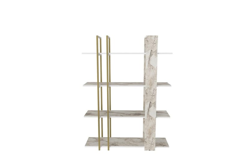 Thyra Bokhylle 120 cm - Gull - Oppbevaring - Hyller - Bokhylle