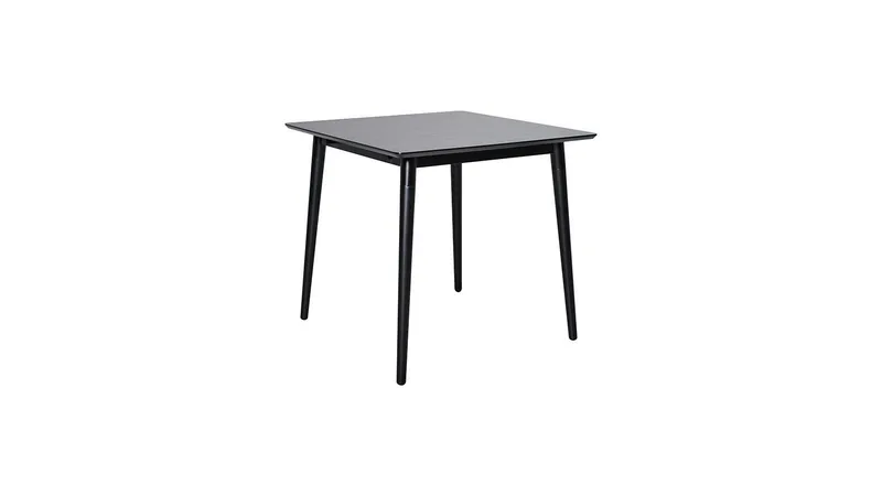 Tilleggsplate Errarp 80x80+30 cm, Svart ask melamin