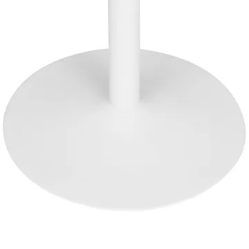 Tino Lite Rundt Spisebord 90 cm i Metall og Tre med Eikeutseende - Lysebrun - Møbler - Bord - Spisebord & kjøkkenbord