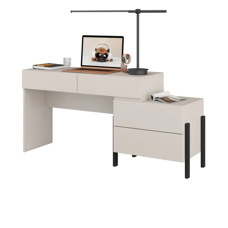 Toalettbord Jukon S med 4 skuffer - Møbler - Bord - Sminkebord & toalettbord