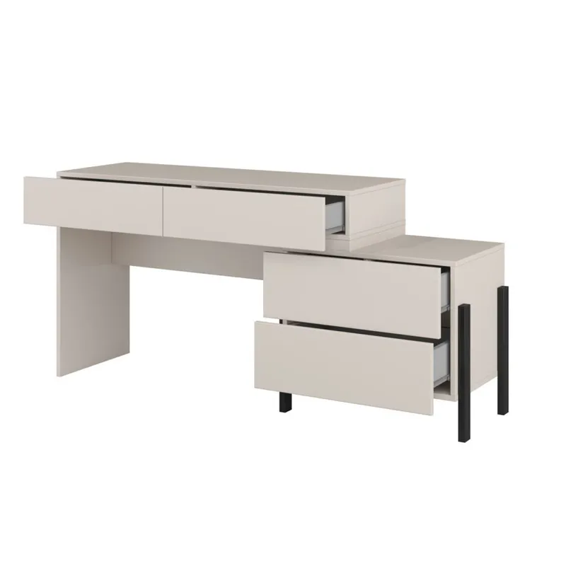 Toalettbord Jukon S med 4 skuffer - Møbler - Bord - Sminkebord & toalettbord