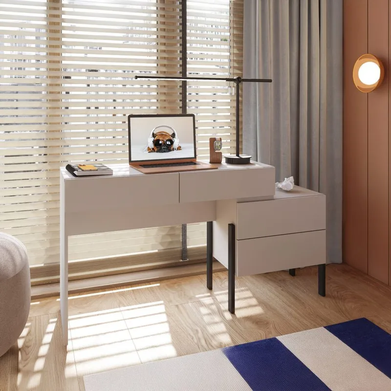 Toalettbord Jukon S med 4 skuffer - Møbler - Bord - Sminkebord & toalettbord