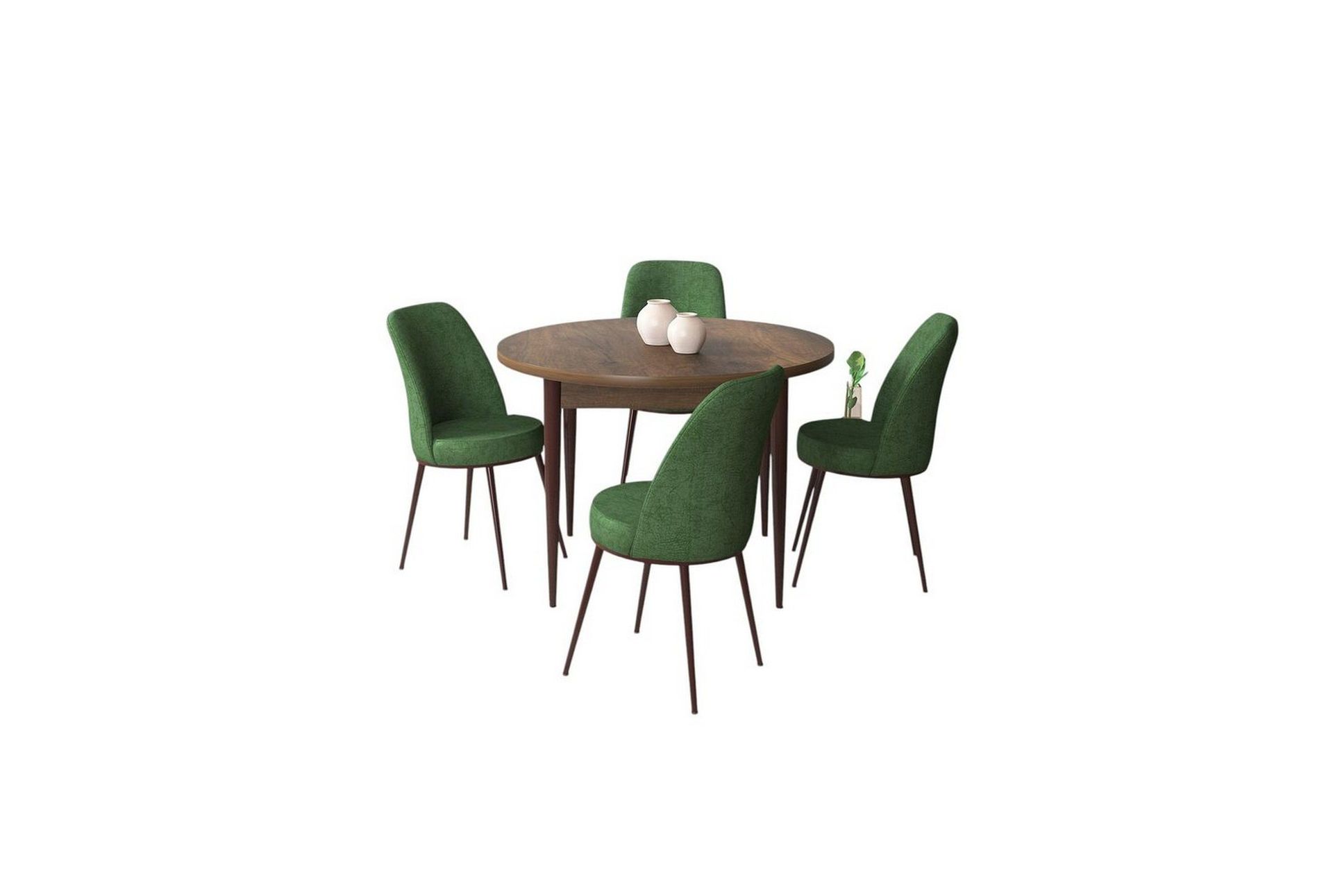 Tor Spisegruppe 4-seter - Brun/Beige