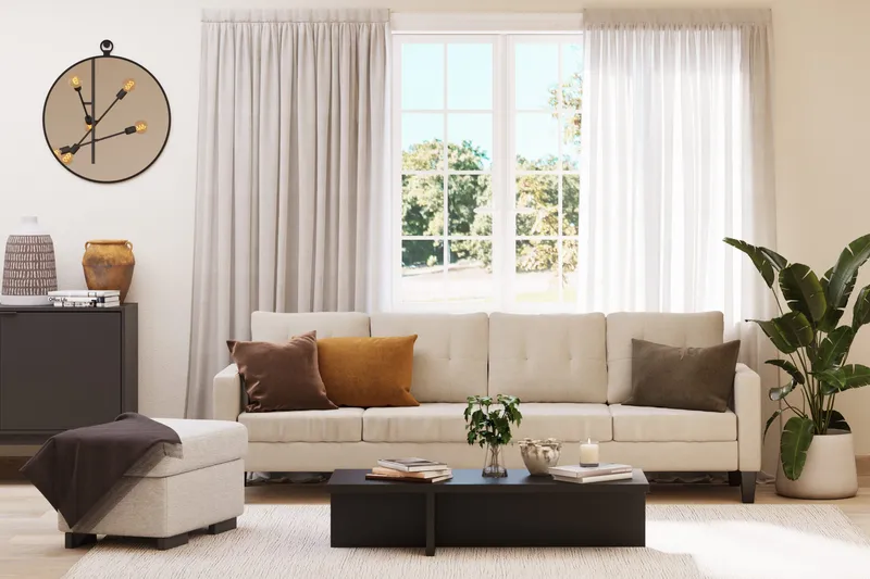 Töreboda Sofabord 120 cm - Brun tre look - Møbler - Bord - Sofabord