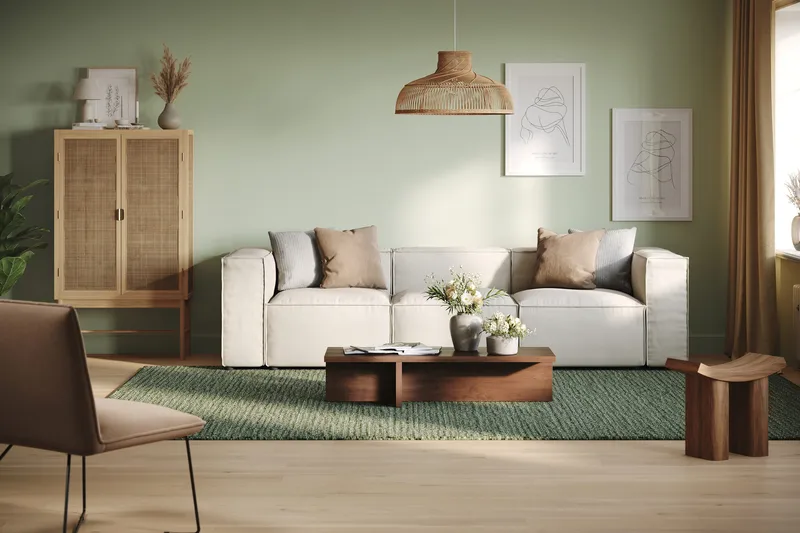 Töreboda Sofabord 120 cm - Svart tre look - Møbler - Bord - Sofabord