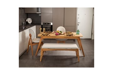 Touch spisegruppe 160 cm rektangulær - Natur - Møbler - Bord - Spisegrupper