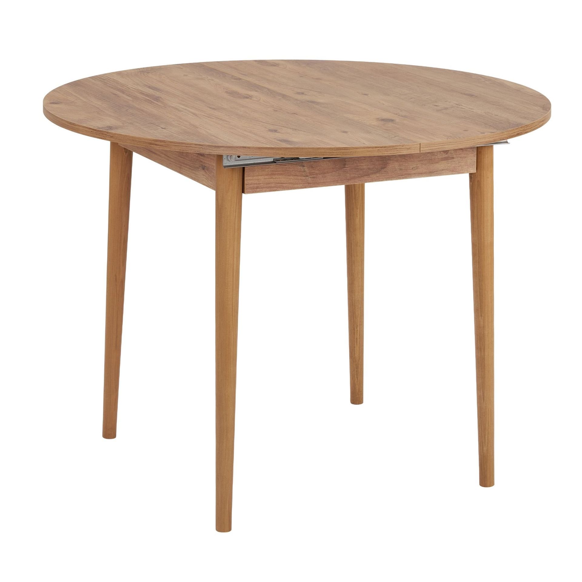 Tralven spisebord 131 cm rundt - Atlantisk Furu