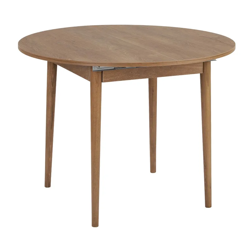 Tralven spisebord 131 cm rundt, Kaukasisk Eik