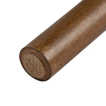Tralven spisebord 131 cm rundt - Travertin og Valnøtt - Møbler - Bord - Spisebord & kjøkkenbord