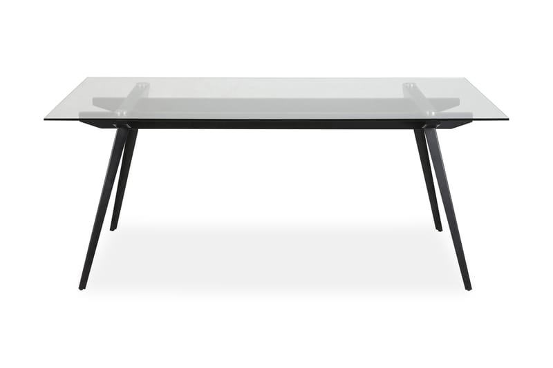 Tsar Spisebord 180 cm - Glass/Svart - Spisebord & kjøkkenbord