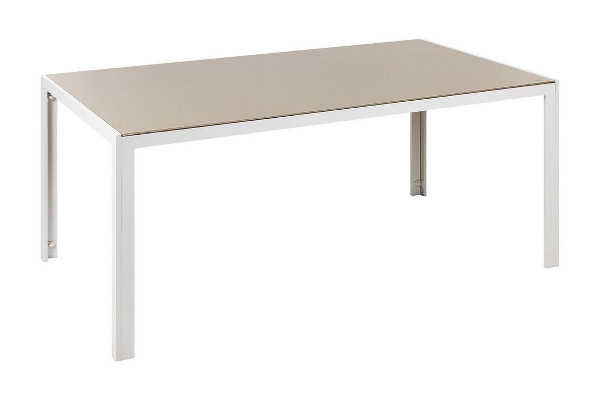 Tuiriz Spisebord 160x91 cm - Beige/Hvit